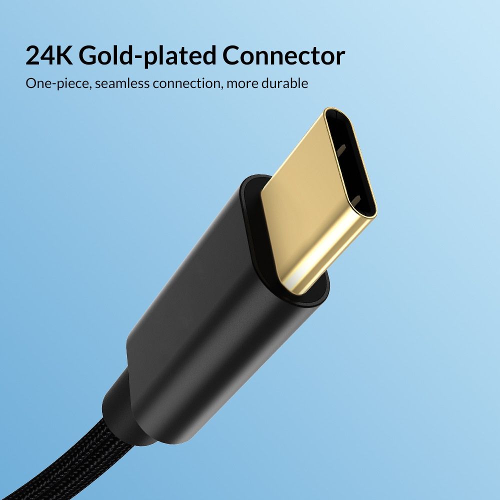 Type C To Type C USB Data PD Fast Charge Cable Black transfer