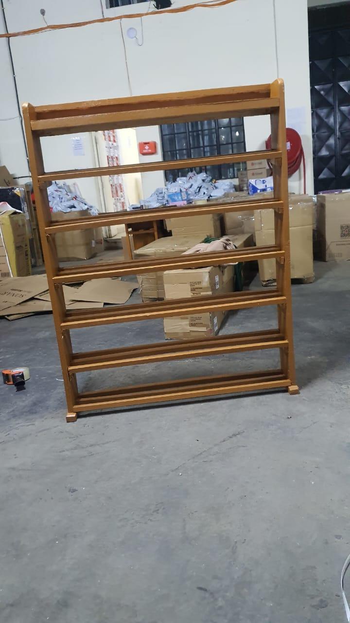 (Offer price 5 layers) Wooden Shoe Rack Economical Shoe Shelf Simple Shoe Cabinet Multi-layer Assembly Door Dormitory Organizer Shoe Storage Rack as picture.