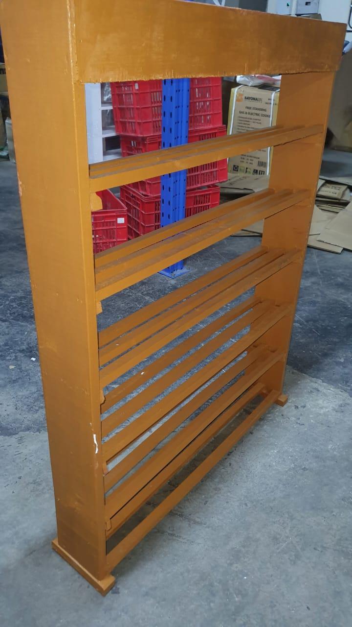 (Offer price 5 layers) Wooden Shoe Rack Economical Shoe Shelf Simple Shoe Cabinet Multi-layer Assembly Door Dormitory Organizer Shoe Storage Rack as picture.