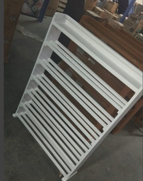 Wooden high quality 6 layer shoe rack.