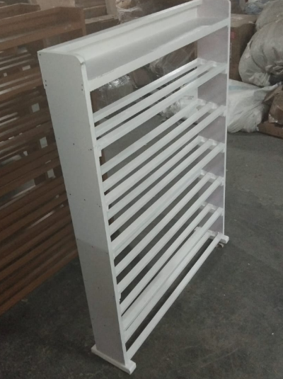 Wooden high quality 6 layer shoe rack.