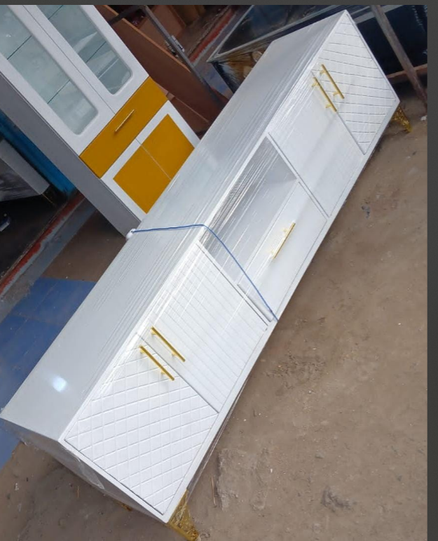 【LIMITED OFFER】5ft White Istanbul TV Stand for Living Room .
