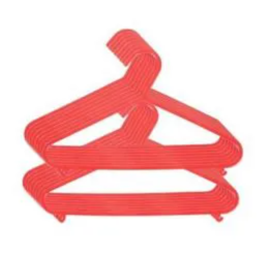 High Classic Ragen Plastic (12  Pcs) Pieces Versatile, Lightweight, Space-Saving, Non-Slip, Slim Designed, Dry and Wet Clothes Hanger Set