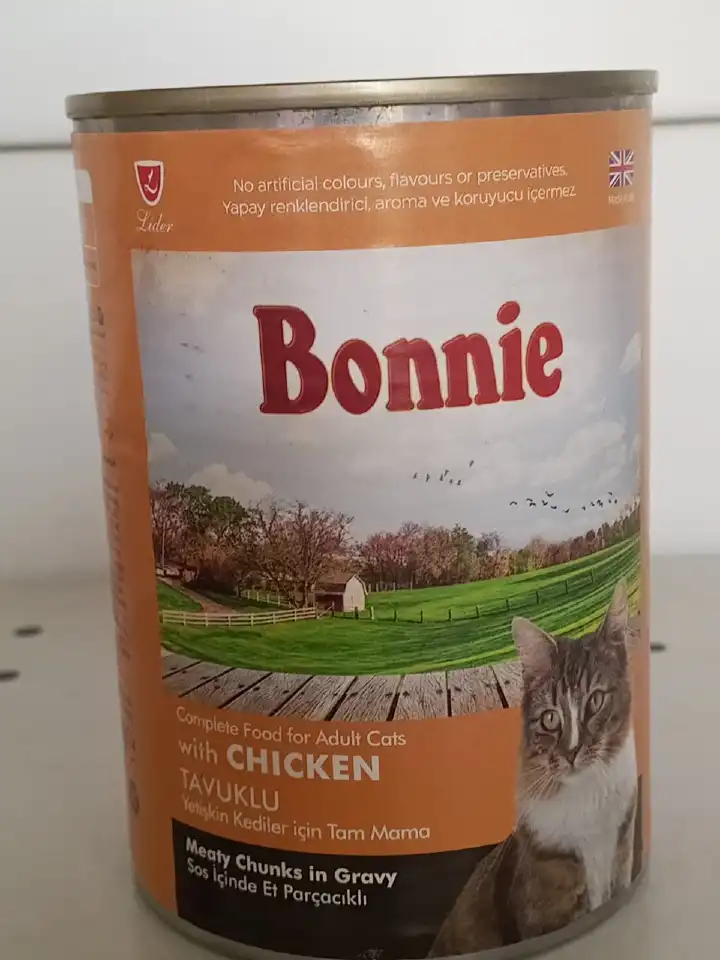 BONNIE CANNED ADULT CAT FOOD