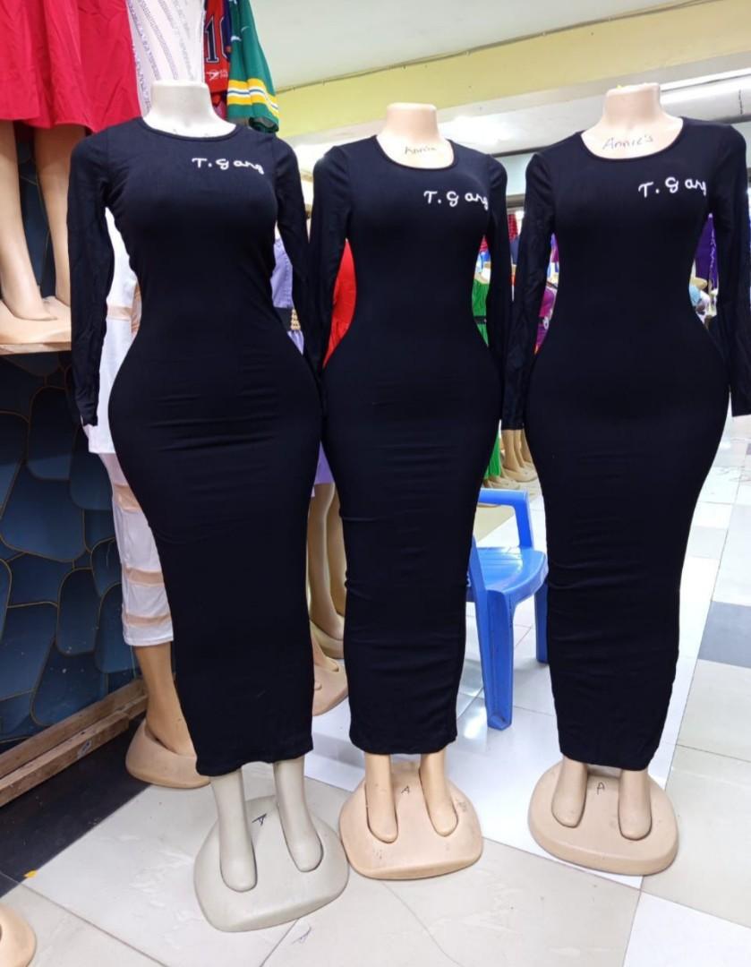 Long Sleeve Bodycon Midi Dress