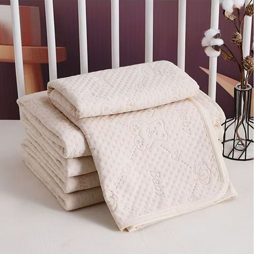Soft Waterproof Baby Changing Mat - 70x90cm Flannel Diaper Changing Pad with TPU Leakproof Layer | Portable Nursery Changing Station for Newborns & Infants