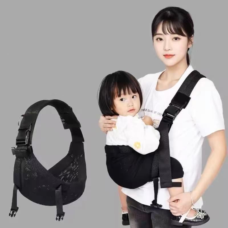 Adjustable Baby Carrier (0-48 Months) – Essential Newborn Support Sling, Ergonomic Front & Hip Carry for Secure Holding, Breathable & Lightweight