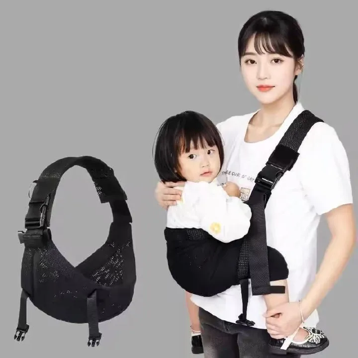Adjustable Baby Carrier (0-48 Months) – Essential Newborn Support Sling, Ergonomic Front & Hip Carry for Secure Holding, Breathable & Lightweight