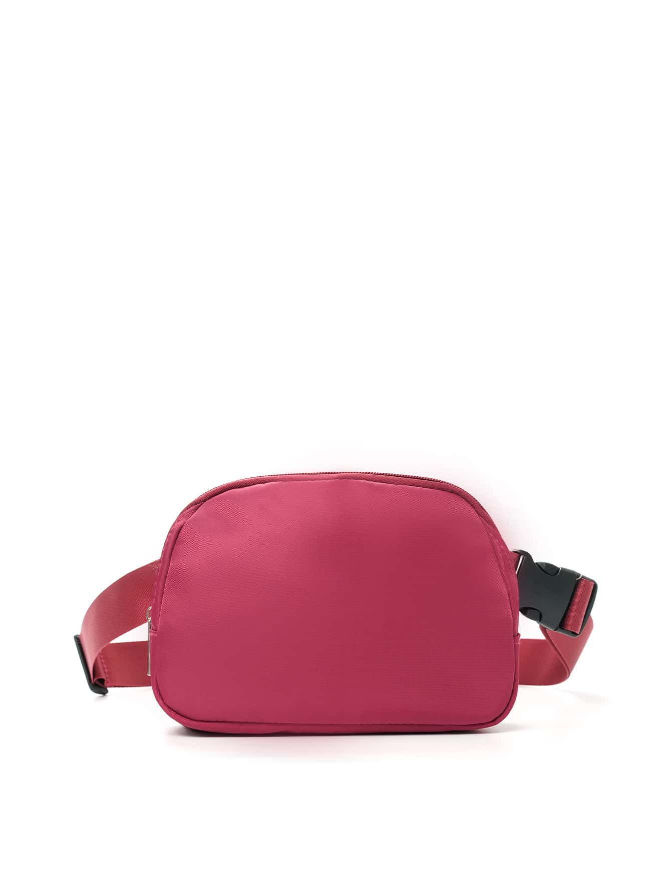 Popular women's waist bag, crossbody chest bag, men's and women's fashionable nylon waterproof sports waist bag
