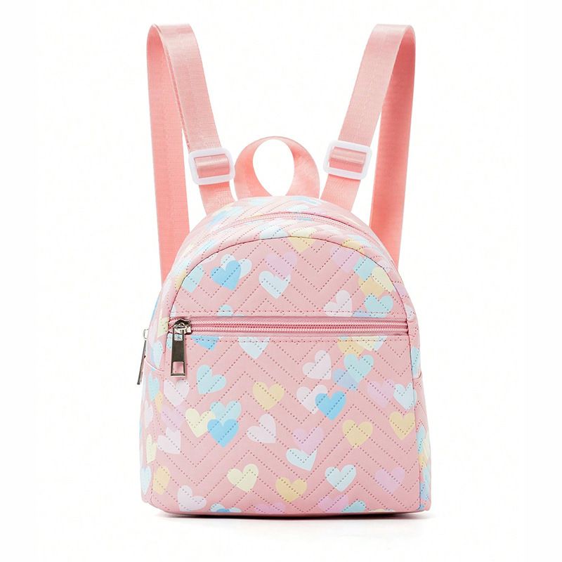 Girls' backpack, girls' multi-color campus backpack, Hong Kong style simple candy color versatile children's foreign trade backpack