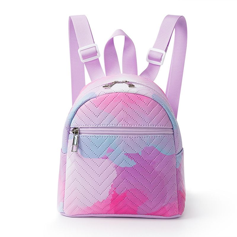 Girls' backpack, girls' multi-color campus backpack, Hong Kong style simple candy color versatile children's foreign trade backpack