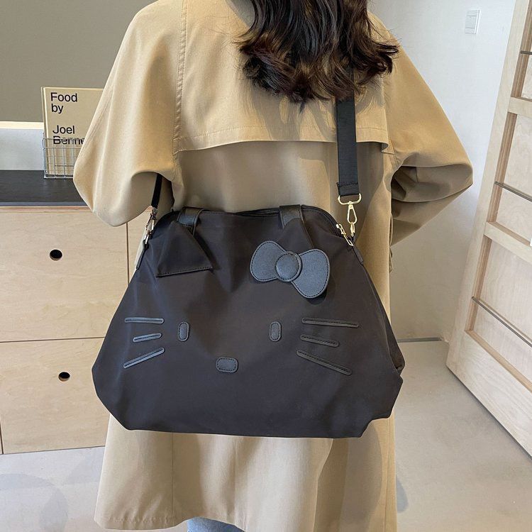 Large capacity short distance travel bag, business luggage bag, casual tote bag, shoulder bag, can be covered with a suitcase, handbag