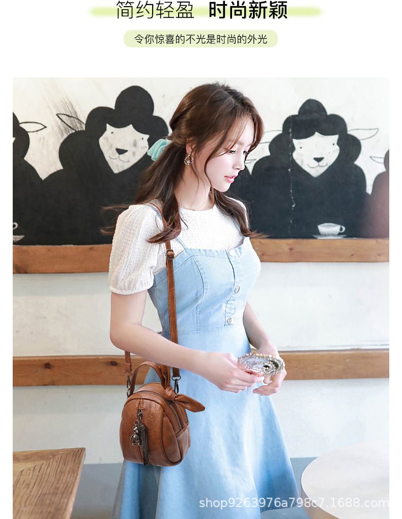 Mini handbag, women's new versatile three-layer women's mobile phone bag, crossbody, single shoulder, hand-held women's bag