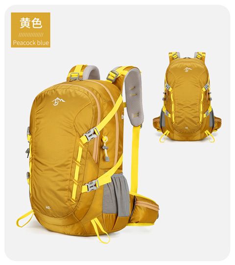 New outdoor backpack, men's and women's multifunctional sports backpack, large capacity hiking backpack, scratch resistant and wear-resistant hiking bag