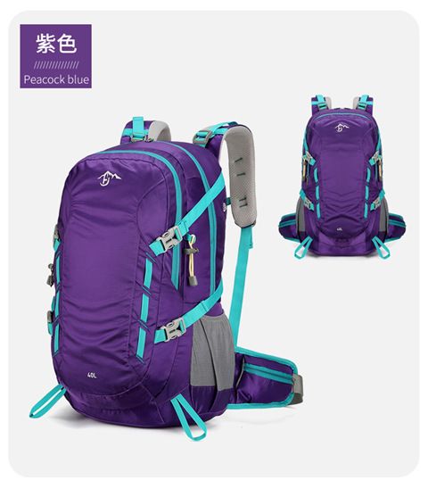 New outdoor backpack, men's and women's multifunctional sports backpack, large capacity hiking backpack, scratch resistant and wear-resistant hiking bag