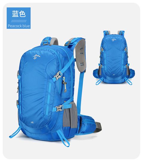 New outdoor backpack, men's and women's multifunctional sports backpack, large capacity hiking backpack, scratch resistant and wear-resistant hiking bag