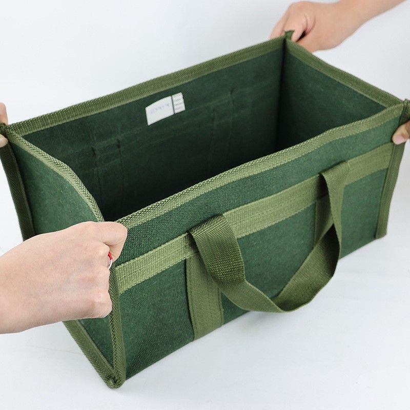 Tool kit, hardware bag, household electrician maintenance, thickened function canvas bag, wholesale canvas, hand-held storage tool kit