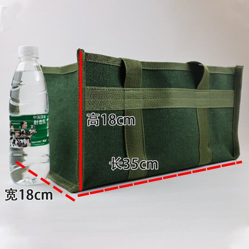 Tool kit, hardware bag, household electrician maintenance, thickened function canvas bag, wholesale canvas, hand-held storage tool kit