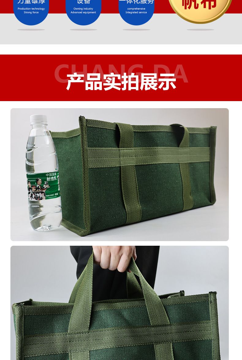Tool kit, hardware bag, household electrician maintenance, thickened function canvas bag, wholesale canvas, hand-held storage tool kit