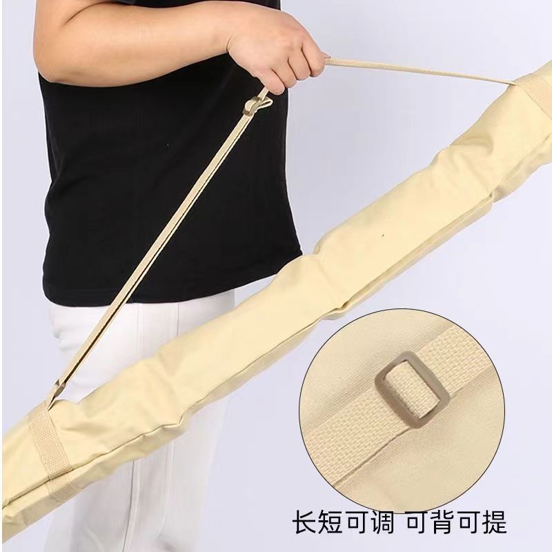 Canvas fishing rod bag, thickened fishing umbrella bag, canvas fishing rod bag, fish bag, fish rod storage bag, scratch resistant fishing gear accessory bag