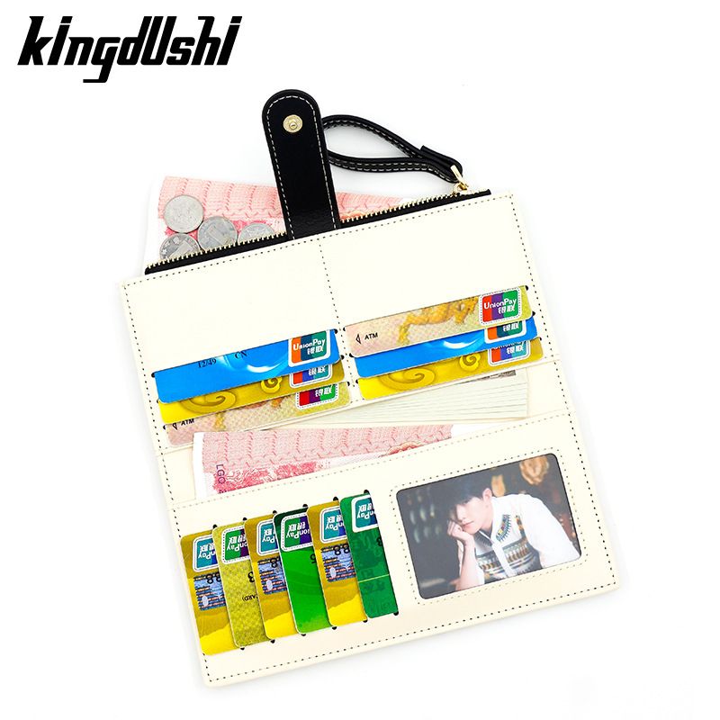 New Japanese Cute Kitten Girl Wallet Long Student Card Bag Zipper Wallet Women's Wallet