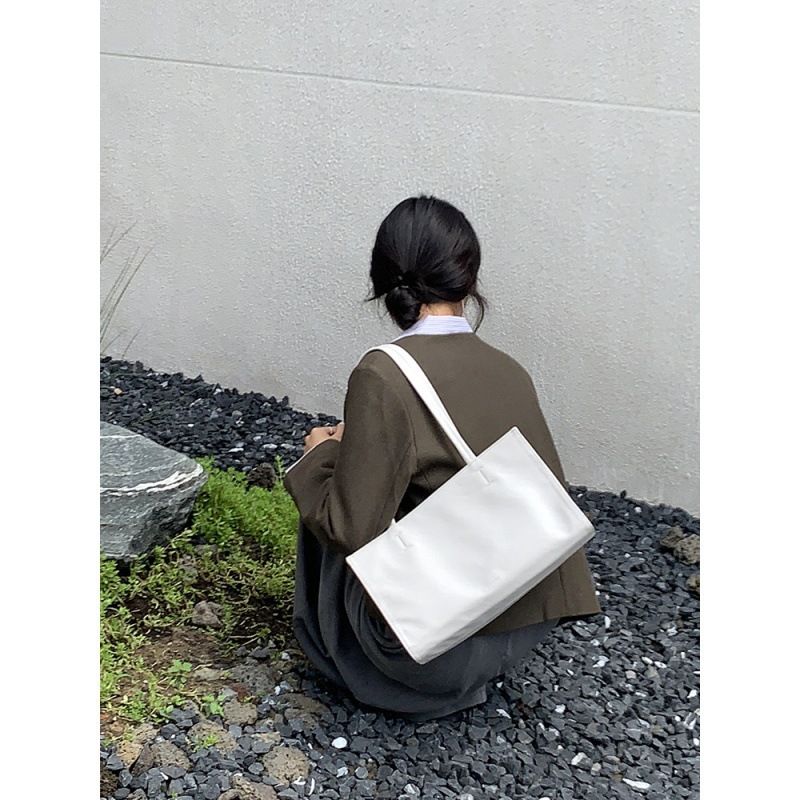 Korean early autumn new large capacity shoulder bag tote bag versatile women's bag trendy casual commuting big bag