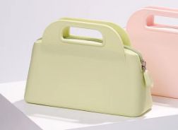 Creative waterproof handbag essential for shopping, large capacity makeup wallet