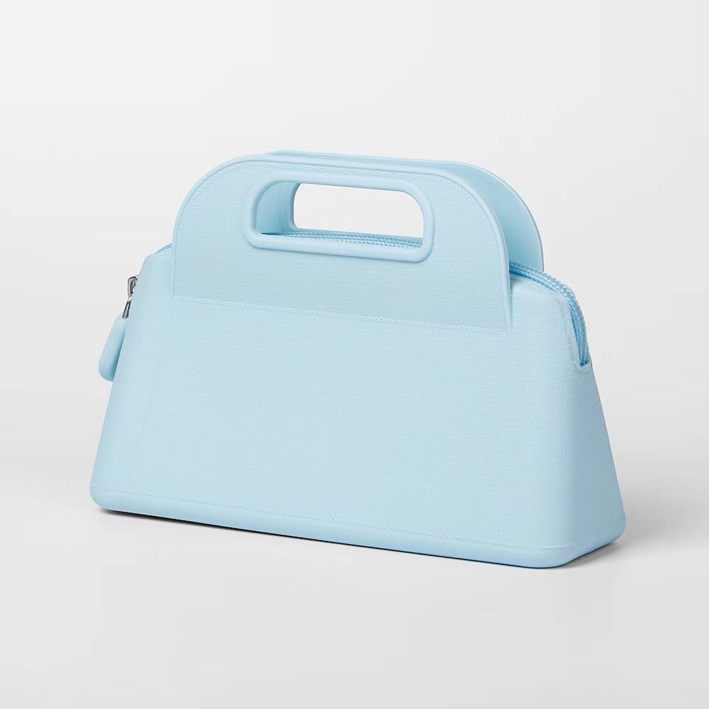 Creative waterproof handbag essential for shopping, large capacity makeup wallet
