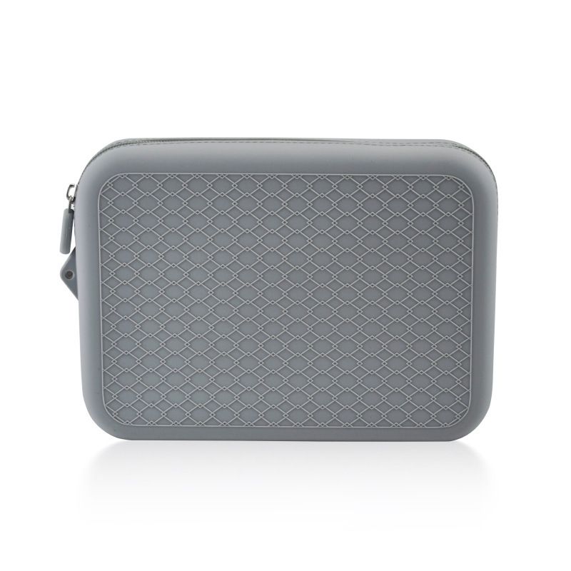 Silicone storage bag, makeup bag, portable women's handbag, multifunctional waterproof silicone travel bag