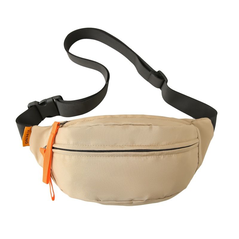 Chest bag, men's Instagram trendy small bag, waterproof Japanese casual crossbody bag, sports shoulder bag, men's waist bag, women's shoulder bag