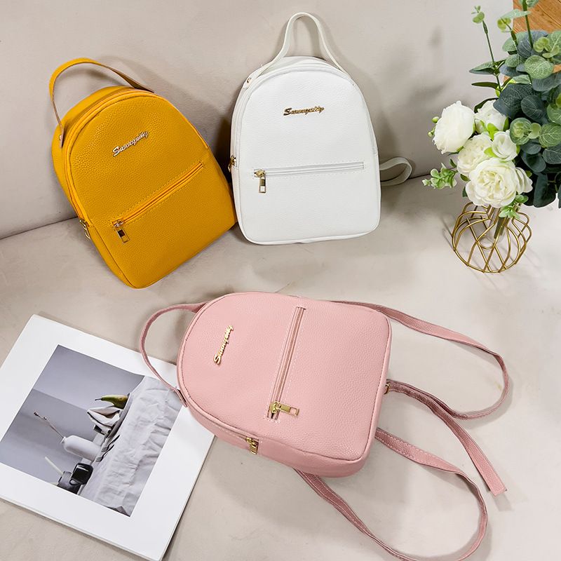 Twig Mini Backpack 2024 Ladies Bags Korean Edition Comfortable and Soft Small Backpack