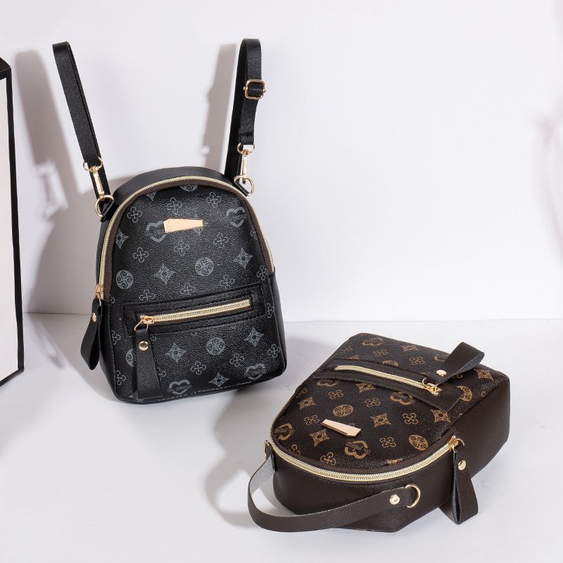 Flower Material Backpack Ladies Bag Fashion Backpack Women's Bag Fresh and Sweet Student Bag