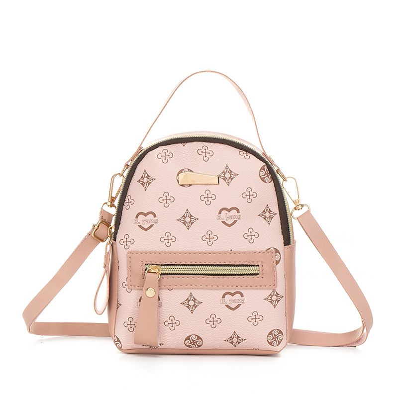 Flower Material Backpack Ladies Bag Fashion Backpack Women's Bag Fresh and Sweet Student Bag