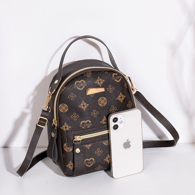Flower Material Backpack Ladies Bag Fashion Backpack Women's Bag Fresh and Sweet Student Bag