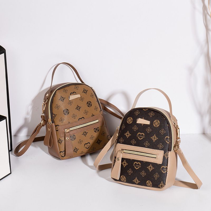 Flower Material Backpack Ladies Bag Fashion Backpack Women's Bag Fresh and Sweet Student Bag