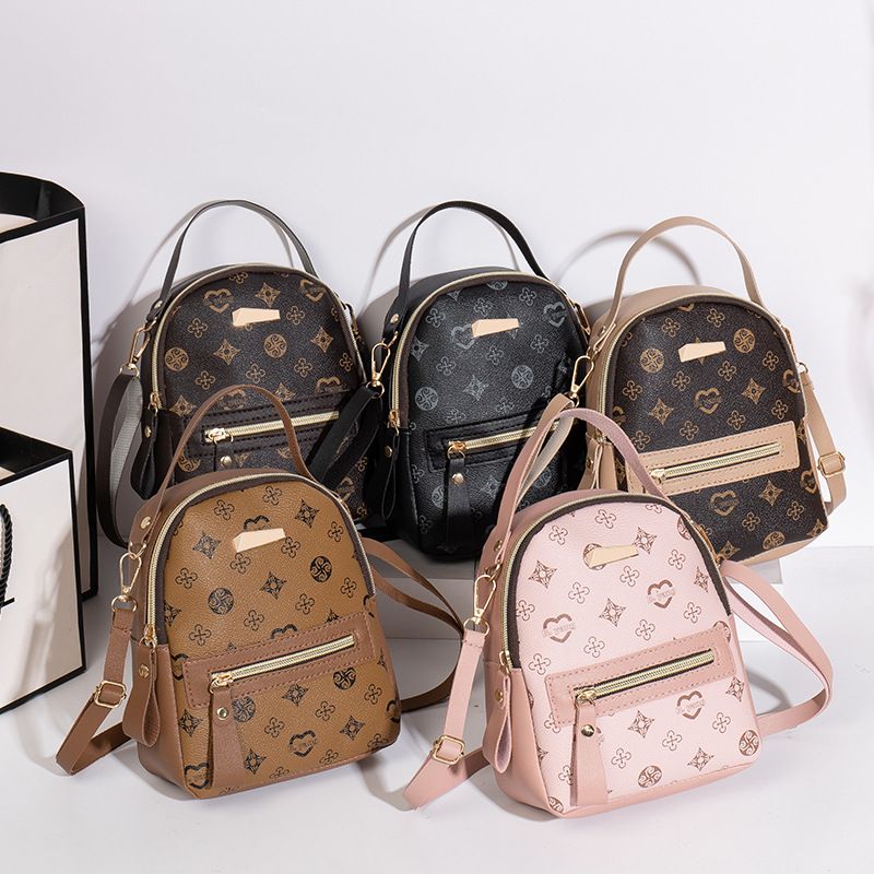 Flower Material Backpack Ladies Bag Fashion Backpack Women's Bag Fresh and Sweet Student Bag