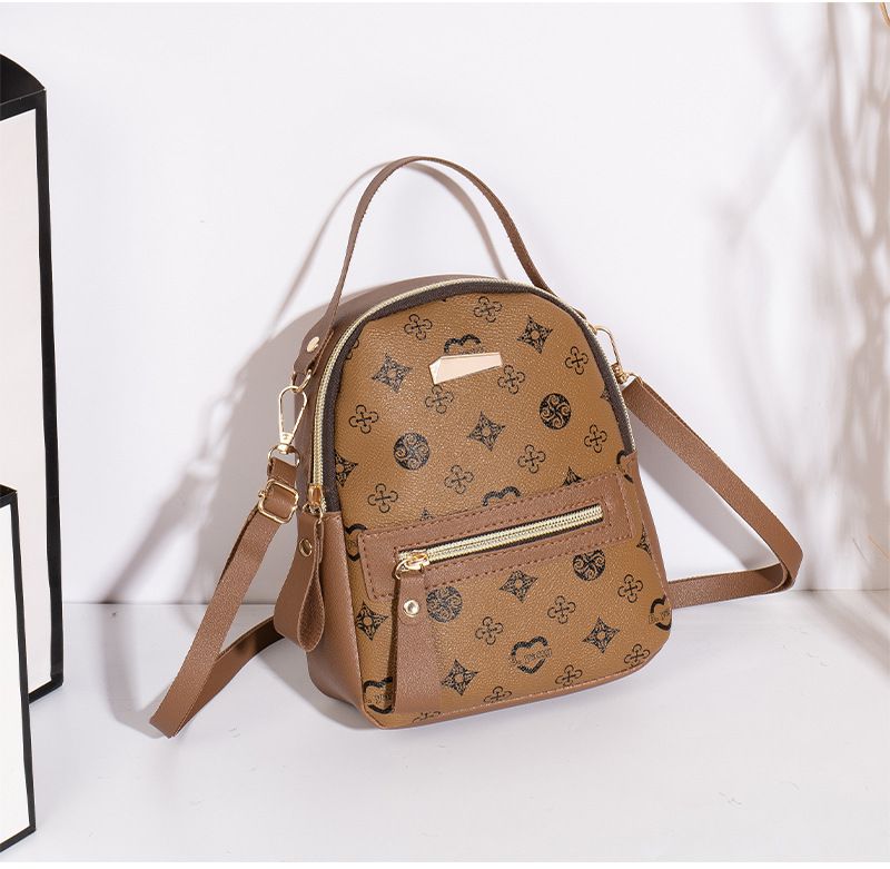 Flower Material Backpack Ladies Bag Fashion Backpack Women's Bag Fresh and Sweet Student Bag