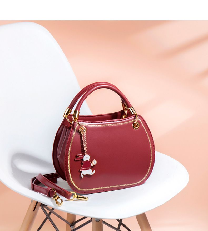 New Wedding Bag, Bridal Bag, Premium Wedding Bag, Female Atmosphere, Red, Small and Unique Crossbody Handbag