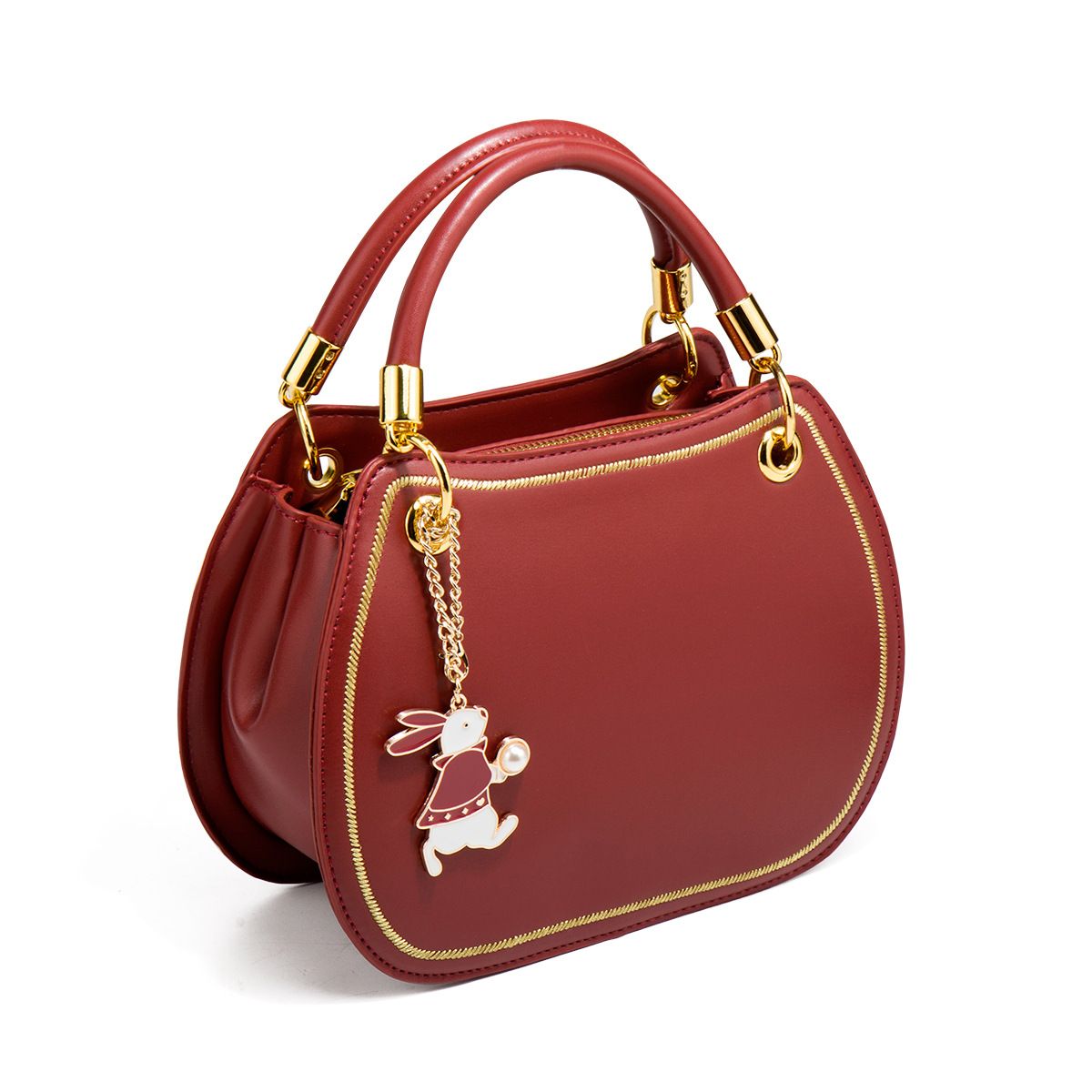 New Wedding Bag, Bridal Bag, Premium Wedding Bag, Female Atmosphere, Red, Small and Unique Crossbody Handbag