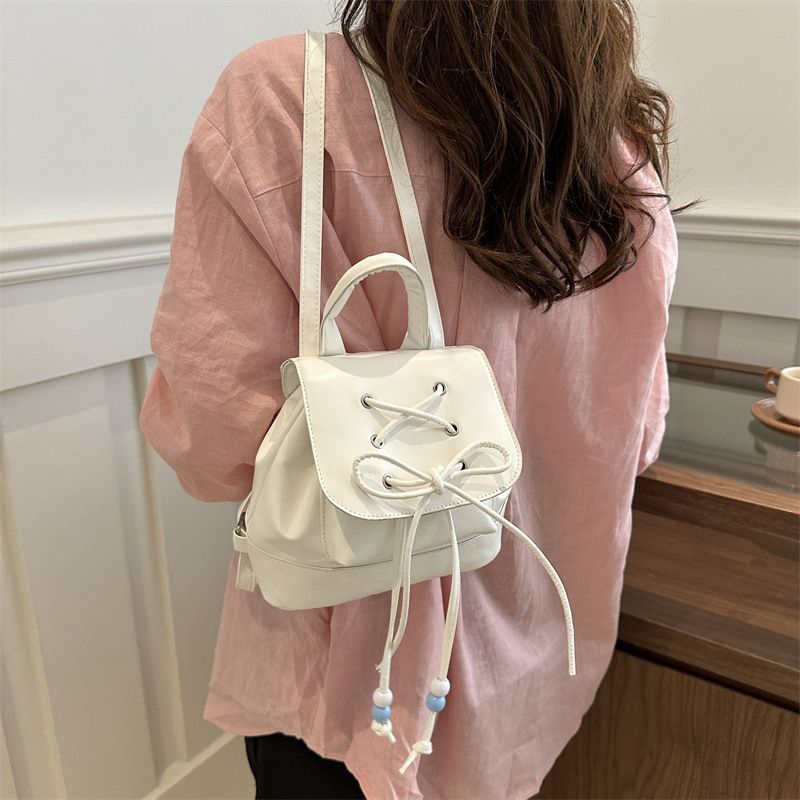 Fashion Academy Wind Backpack Handheld Bucket Bag Travel Bag Shoulder Bag Women's New Cross Shoulder Small Backpack