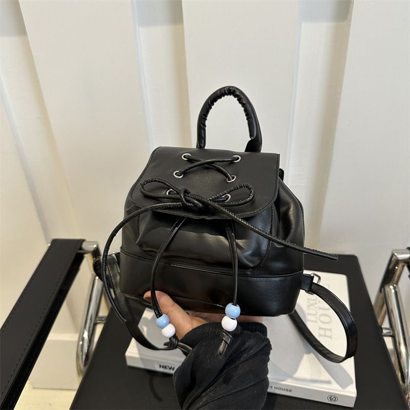 Fashion Academy Wind Backpack Handheld Bucket Bag Travel Bag Shoulder Bag Women's New Cross Shoulder Small Backpack