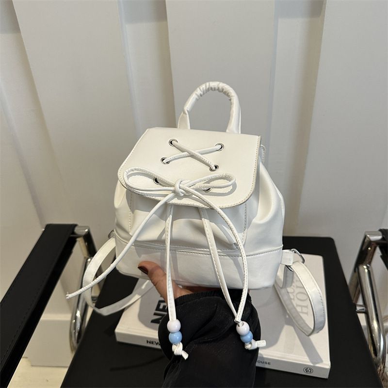 Fashion Academy Wind Backpack Handheld Bucket Bag Travel Bag Shoulder Bag Women's New Cross Shoulder Small Backpack