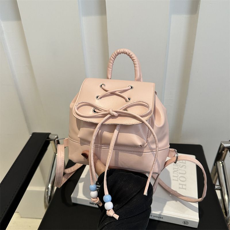 Fashion Academy Wind Backpack Handheld Bucket Bag Travel Bag Shoulder Bag Women's New Cross Shoulder Small Backpack