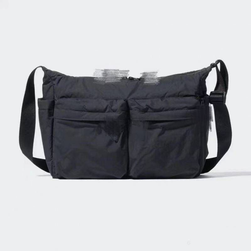 New unisex casual versatile crossbody bag in physical store, same high-end single shoulder bag, large capacity tote bag