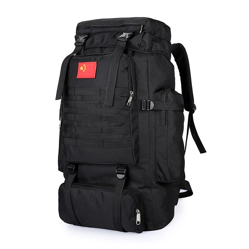 80 liter outdoor tactical multifunctional large capacity camping, hiking, cycling, hiking, backpack, outdoor supplies, travel bag