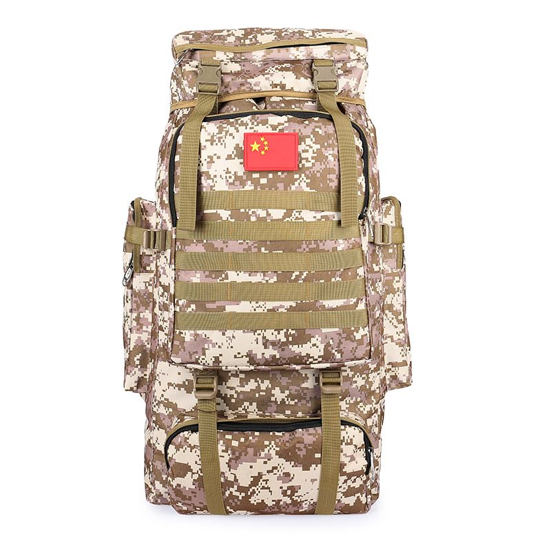80 liter outdoor tactical multifunctional large capacity camping, hiking, cycling, hiking, backpack, outdoor supplies, travel bag