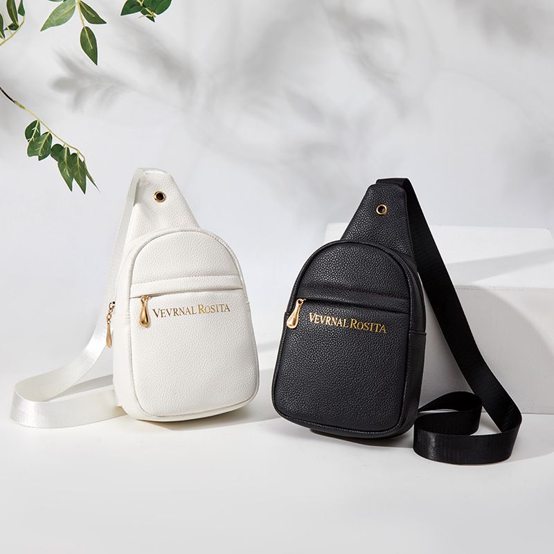 Light luxury outdoor chest bag, shoulder bag, women's bag, large capacity women's chest bag