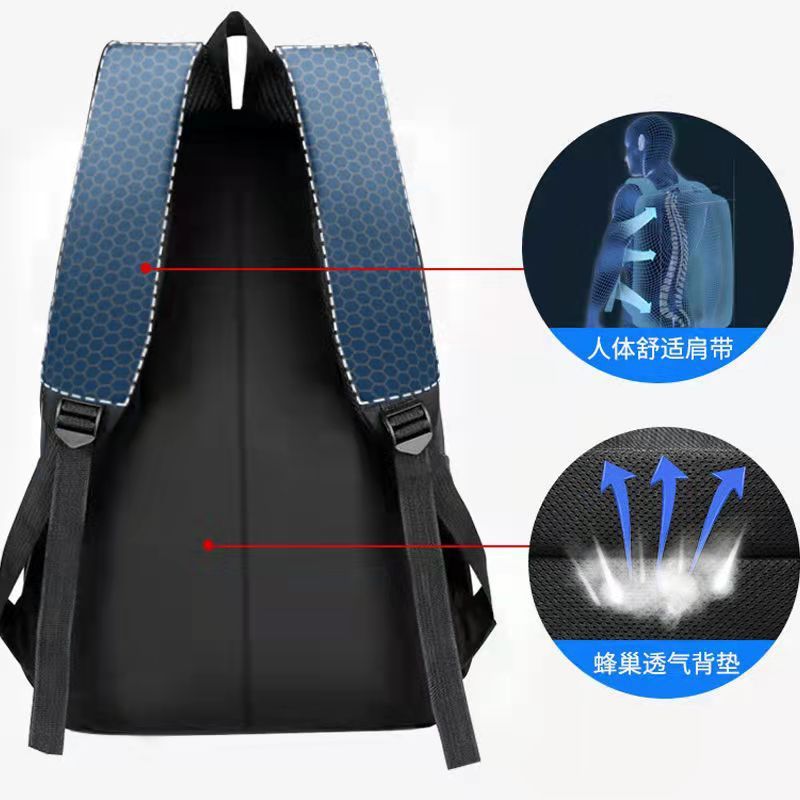 Explosive men's backpack durable American trend large capacity high school middle school student backpack travel
Package computer bag
