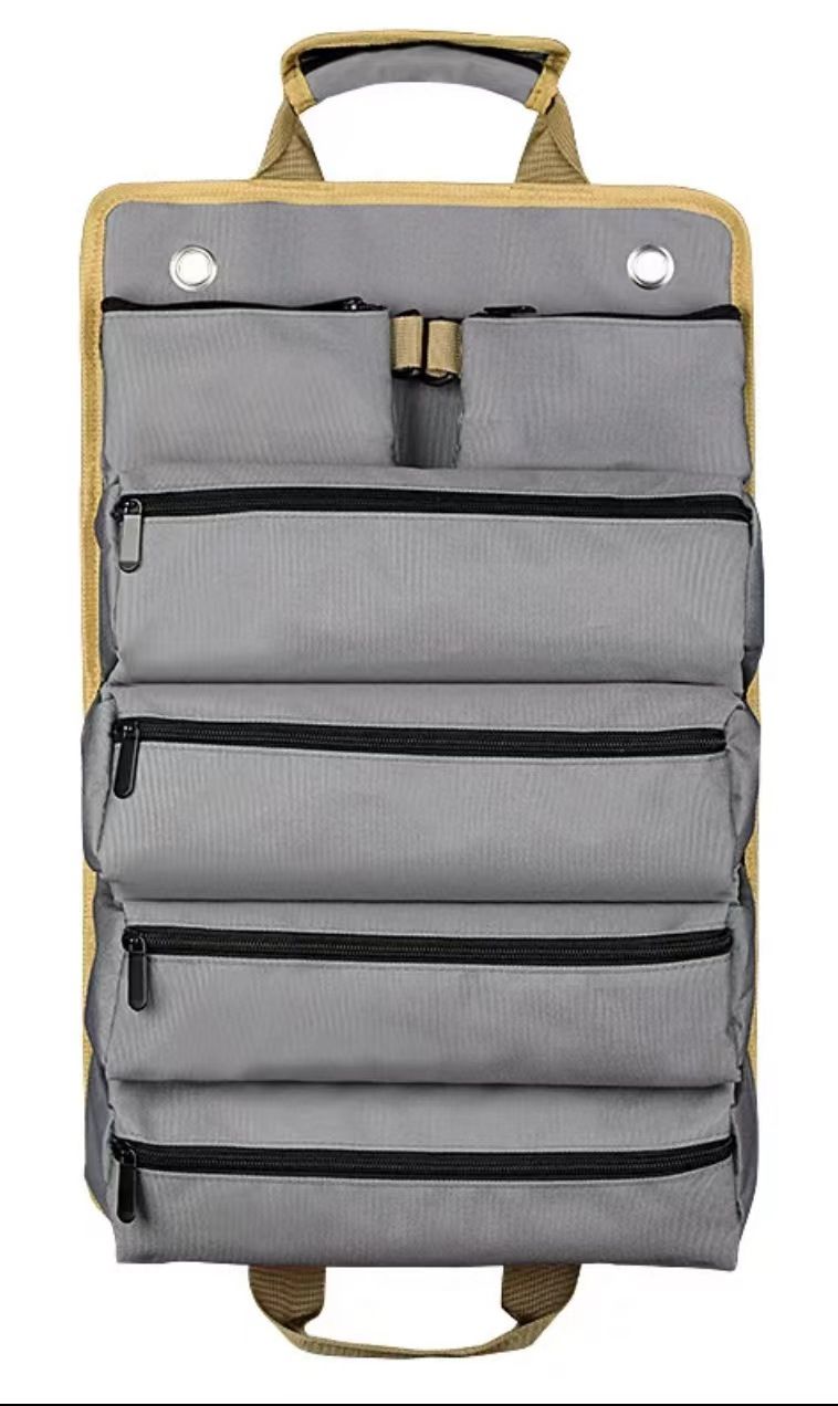 Foreign trade cross-border e-commerce new car hardware tool kit portable electrician tool kit roll electrician woodworking storage