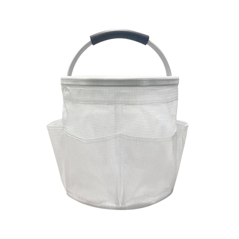 Portable Foldable Picnic Basket Garden Tool Basket Outdoor Handheld Basket Travel Storage Washbag Garden Storage Basket